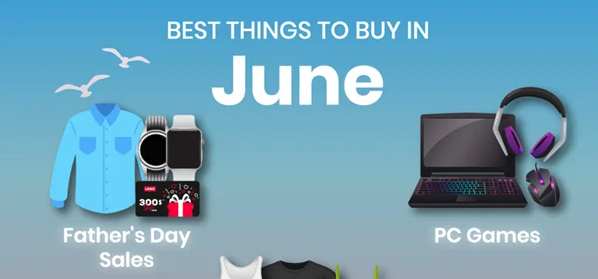 Crop of Best Things to Buy In June Infographic